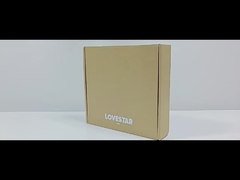 Boîte de papier ondulée