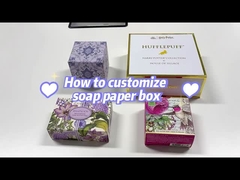 comment faire une boîte en papier savon personnalisée