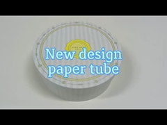 Impression personnalisée Boîtes cadeaux en carton cylindrique artisanal