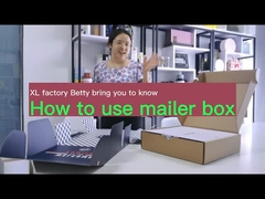 Boîtes de papier ondulé pliables sur mesure Boîtes de carton Boîtes à manches Boîtes de sèche-cheveux