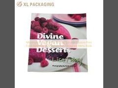 Service d'impression de livres en gros sur mesure Service d'impression de magazines alimentaires sur mesure Restaurant Menu livre