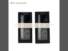 OEM personnaliser la texture de papier de luxe boîte cadeau de montre avec des instructions manuelles cartes boîtes rigides