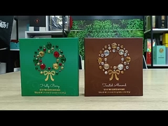 Conception de logo personnalisé estampage à chaud carré boîte de papier cosmétique emballage avec couvercle et boîte de base