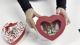 Idées d'emballage de cadeaux en chocolat avec boîte en forme de cœur