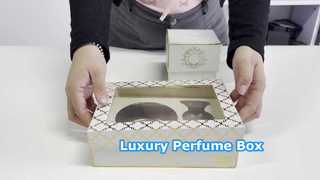 Boîte de parfum de luxe boîte-cadeau magnétique personnalisée