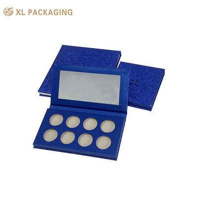 acheter Emballage de palette de fard à paupières pailleté personnalisé avec miroir fabrication en ligne