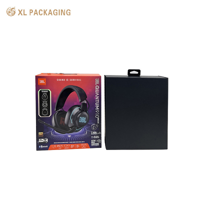 acheter XL Packaging Boîte d'emballage personnalisée usine Boîte pour écouteurs personnalisée avec logo imprimé Boîte d'emballage en carton ondulé Boîte en papier pour casque sans fil avec plateau fabrication en ligne