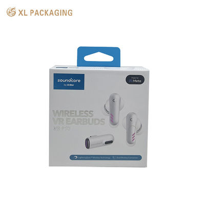 acheter Boîte d'emballage rigide recyclable pour écouteurs Bluetooth avec logo personnalisé et insert antichoc de précision pour écouteurs et casque fabrication en ligne