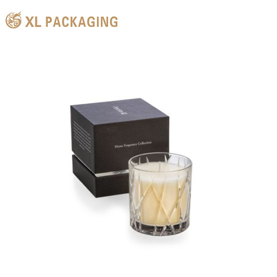 Emballage en carton rigide recyclable de luxe Boîte-cadeau pour parfum cosmétique rouge à lèvres Emballage de bougies
