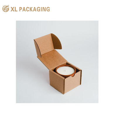 acheter Boîte à bougies ondulée personnalisée recyclable et pliable avec impression personnalisée pour emballage postal fabrication en ligne