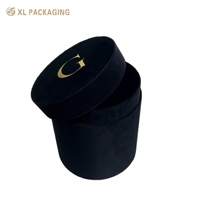 acheter Boîte à fleurs de mariage en velours rondes personnalisée online manufacture