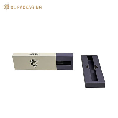 acheter Boîte en papier parfumée en kraft blanc avec tiroir, insert découpé 350 g/m², pelliculage mat personnalisé fabrication en ligne