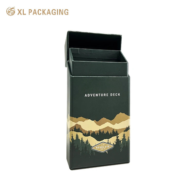 acheter Boîte à cigarettes imprimée en couleurs boîte cadeau de finition matte boîte d'emballage en papier à couvercle pliable pour cadeaux online manufacture