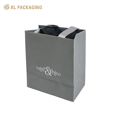 acheter Sac shopping écologique réutilisable de luxe personnalisé pour Noël avec poignées en ruban renforcé dans des couleurs Pantone personnalisées fabrication en ligne