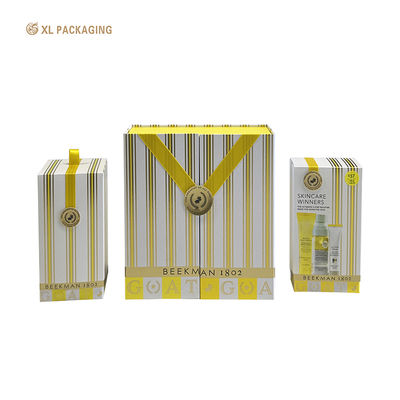 acheter Boîte cosmétique personnalisée en papier demi-ronde avec impression offset couleur et marquage à chaud doré pour emballage de soins de la peau fabrication en ligne