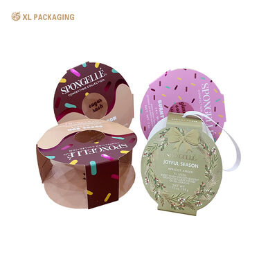 acheter Boîte à manches de savon personnalisée avec poignée de ruban blanc en carton blanc de 350 gm Boîte d'emballage de savon à paquet plat fabrication en ligne