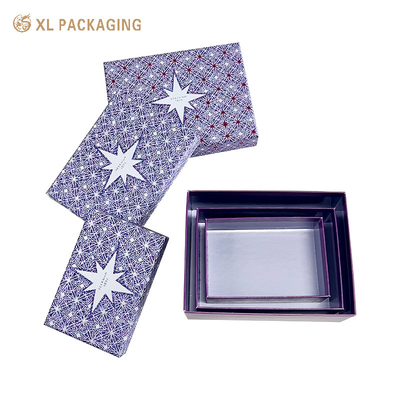 Boîte cadeau à l'huile essentielle faite à la main Emballage Carton rigide Boîte haut et bas pour les soins de la peau