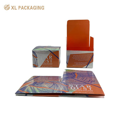 Carton pliable à verrouillage automatique pour le sérum cosmétique