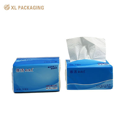 Tissu de papier facial épaissi à 4 plis de qualité supérieure fabriqué à partir de pâte de bois vierge avec emballage personnalisable