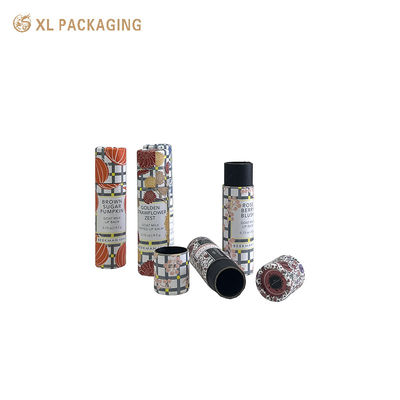 Tube à lèvres personnalisé en carton, tube en carton de 1,5 mm, emballage cosmétique cylindrique en papier couché 157 g/m² pour rouge à lèvres