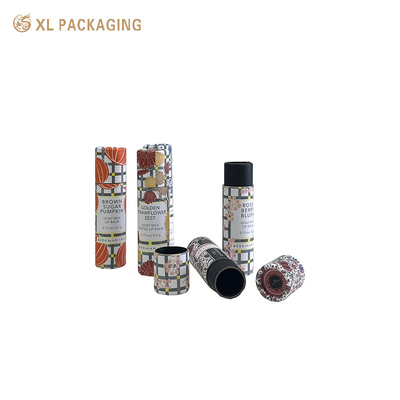 Boîtes d'emballage de petits tubes en papier cosmétiques en papier cylindrique