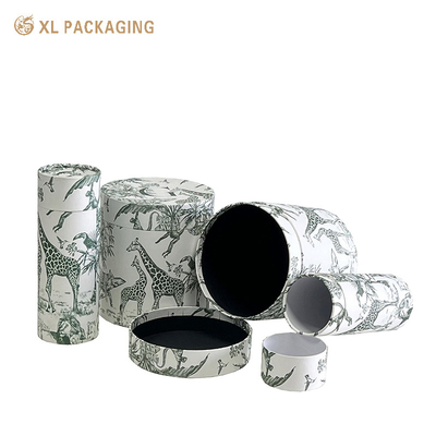 Emballage de tubes de papier kraft sur mesure Pour les soins de la peau Boîte de emballage de tubes de carton rond