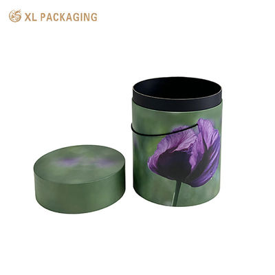 Vente en gros de tubes de fleurs de la Saint-Valentin Ronde de roses Boîtes de cylindres personnalisation en vrac Production rapide Design festif Pour les fleuristes Boutiques de cadeaux