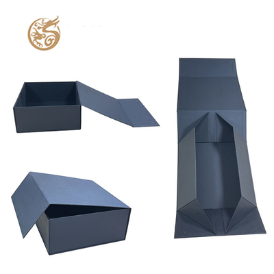 Boîtes d'emballage de bouteilles noires pour les soins de la peau et du vin Boîtes d'emballage de boîtes magnétiques avec plateau en mousse douce