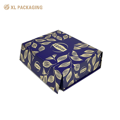 Emballage personnalisé de beauté Cadeaux Boîte à bouton magnétique Boîte en papier pliable pour les cosmétiques de soins de la peau