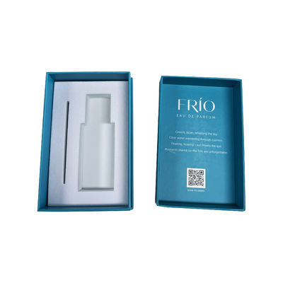Couvercle personnalisé et boîte de base avec feuille d'or finition laminaison mate et EVA Insert pour les bougies d'aromathérapie