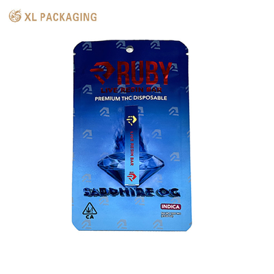Sécurisation thermique Mylar sac à fermeture à glissière en papier d'aluminium en plastique fermeture à glissière haut sacs de rangement réutilisables