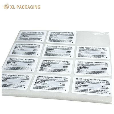 Autocollants personnalisés pour bouteilles de parfum, étiquettes en papier personnalisées XL avec finition en feuille d'or imperméable en vinyle