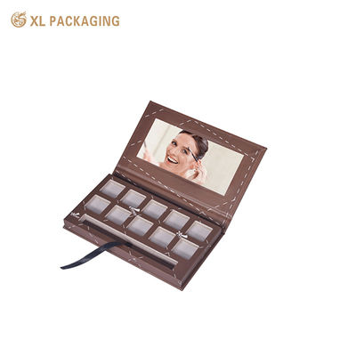 Carton vide de qualité supérieure boîte à lunettes magnétiques avec miroir