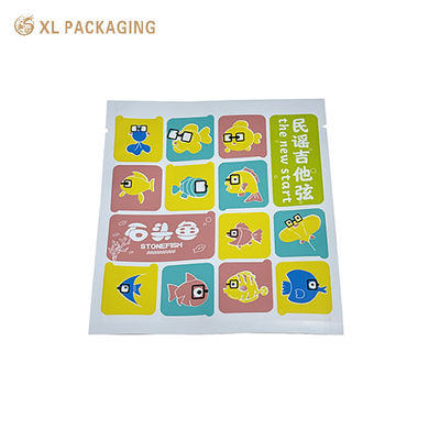 Sacs en vrac Zip Mylar de qualité alimentaire avec autocollants personnalisés et sac à l' épreuve de l' humidité