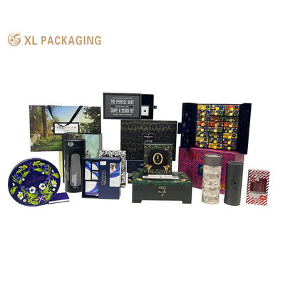Boîte cadeau magnétique de luxe avec logo personnalisé et papier d'art de 350g pour l'emballage de cadeau premium