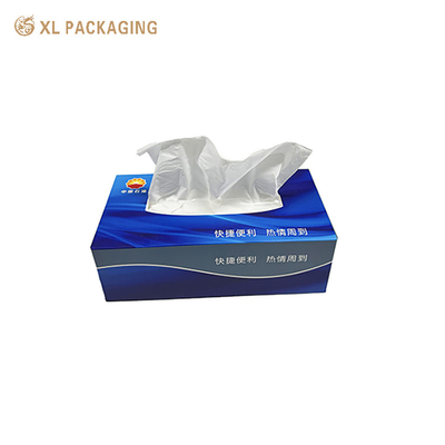 Papeterie en gros Logo personnalisé Bois Tissu facial en bambou Chine Tissu papier en gros