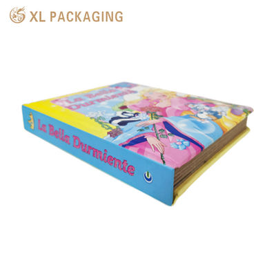 Livre en carton personnalisé pour enfants avec impression en couleurs vives, construction durable et coins arrondis sûrs