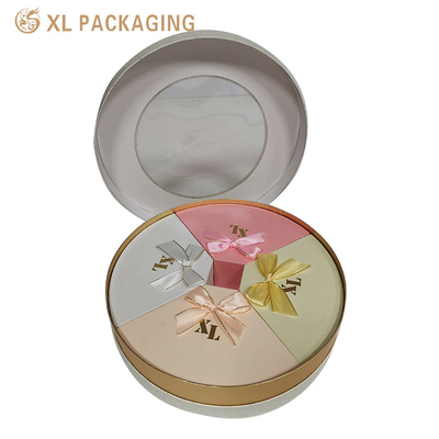 XL Packaging Usine de boîtes d'emballage personnalisées Tube en papier cadeau de thé rond recyclé avec séparateur Commande personnalisée acceptée et design personnalisé