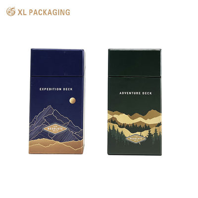 Boîte d'emballage de parfums personnalisée avec conception diagonale et impression de couleur Pantone