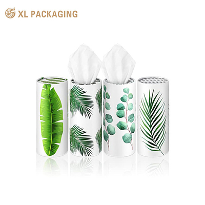 Packs compacts et durables de tissus de voiture pour porte-gobelets en blanc naturel