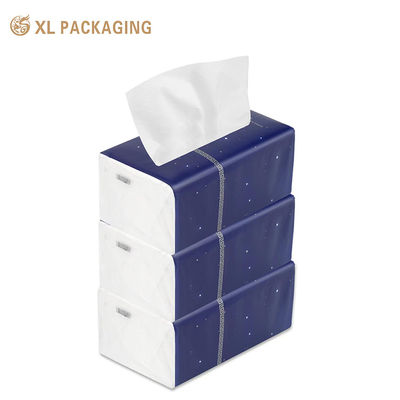 Mouchoir en papier doux personnalisé 3 plis pulpe de bois vierge serviette en papier gaufré