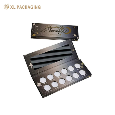 Boîte de palette cosmétique vide Boîte d'emballage de palette de palette d'ombre d'oeil Carton imperméable pour le maquillage