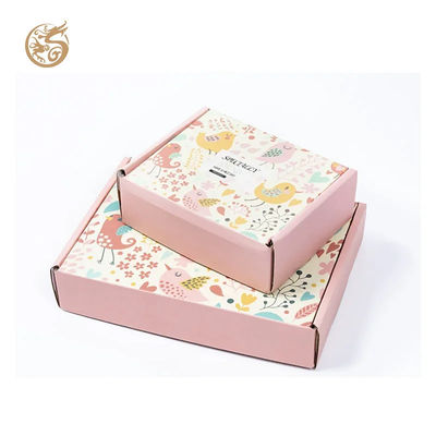 Boîtes à lettres personnalisées mat laminées pleine couleur Imprimez votre propre conception Boîte d'emballage cadeau intérieur blanc Pour les vêtements