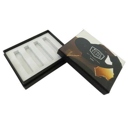 Boîte faite sur commande de parfum de découverte de luxe réglée pour l'emballage de bouteille du parfum 2ml